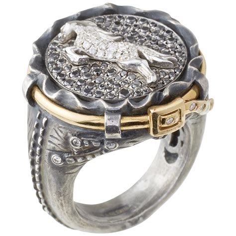 bague hermes cheval|hermes bagues en argent.